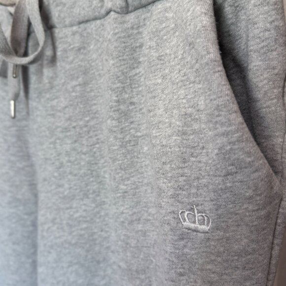 Juicy Couture Gray 100% Cotton Jogger Pants w/ Drawstring Waist Womens Size 1X - Picture 3 of 9